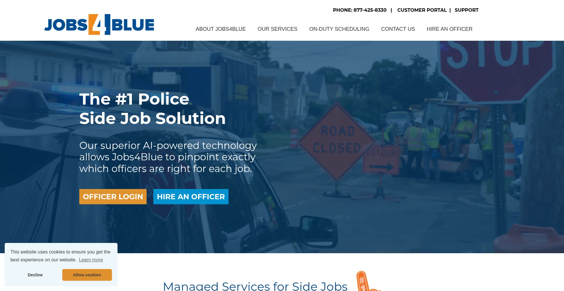 ¿És Seguro y Confiable Jobs4blue.com?