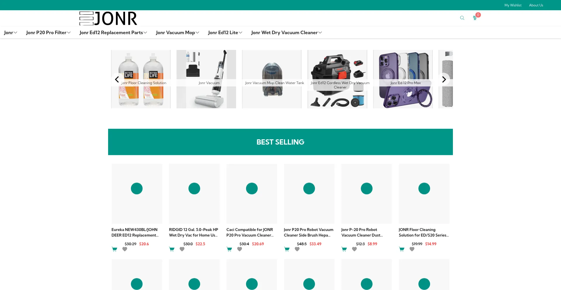 Jonrstore.shop Screenshot