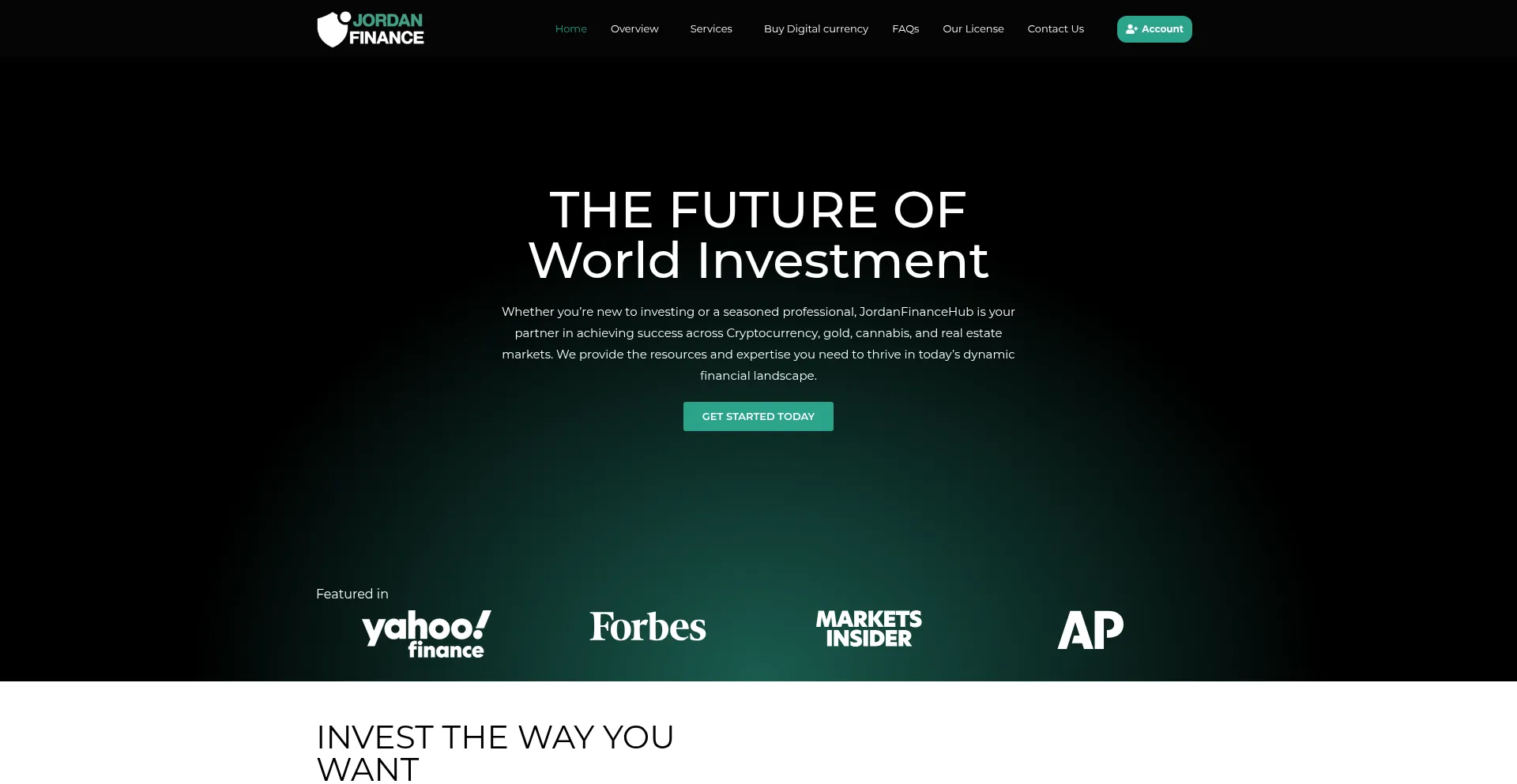 ¿És Seguro y Confiable Jordanfinancehub.online?