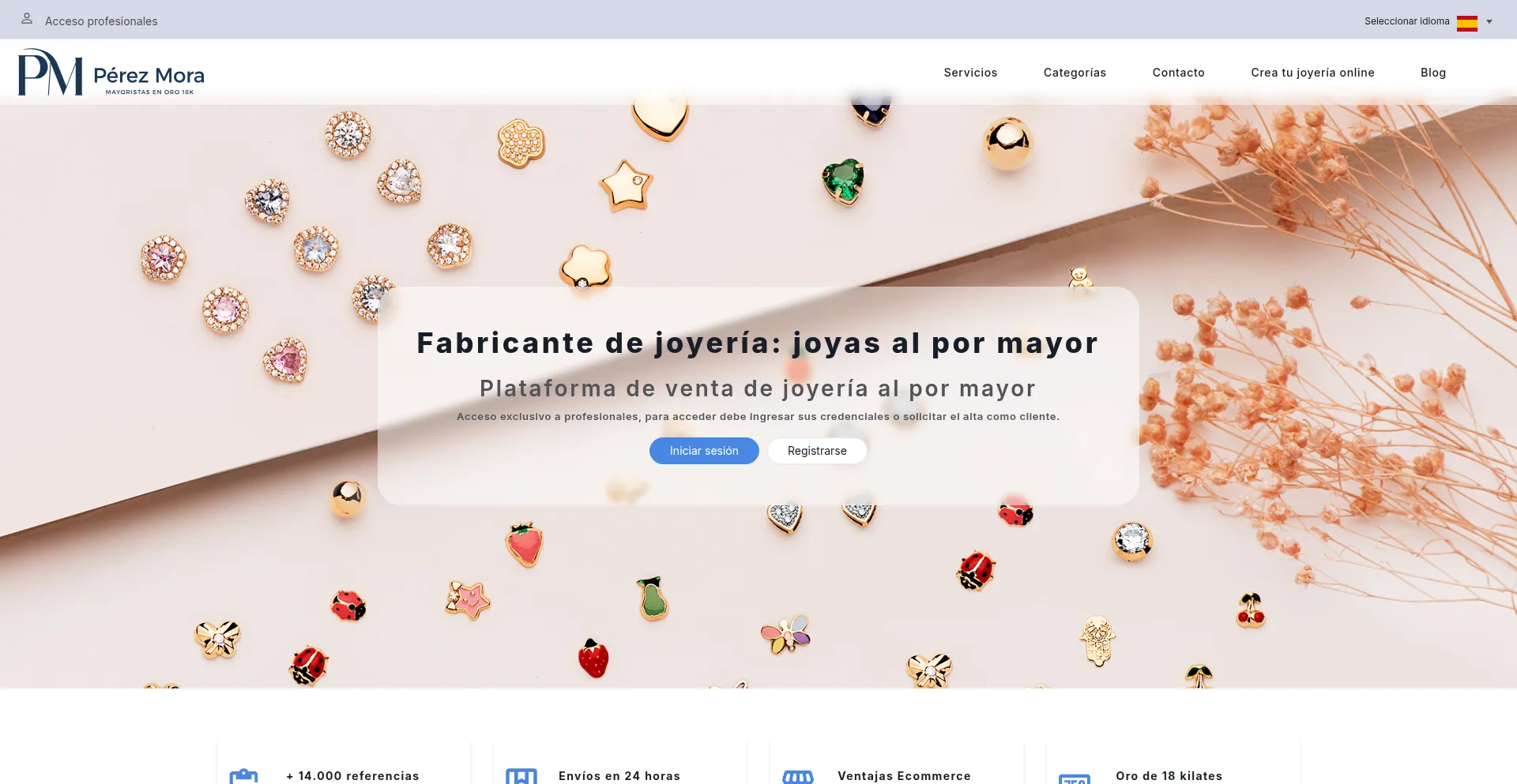 Website screenshot of Joseperezmora.es