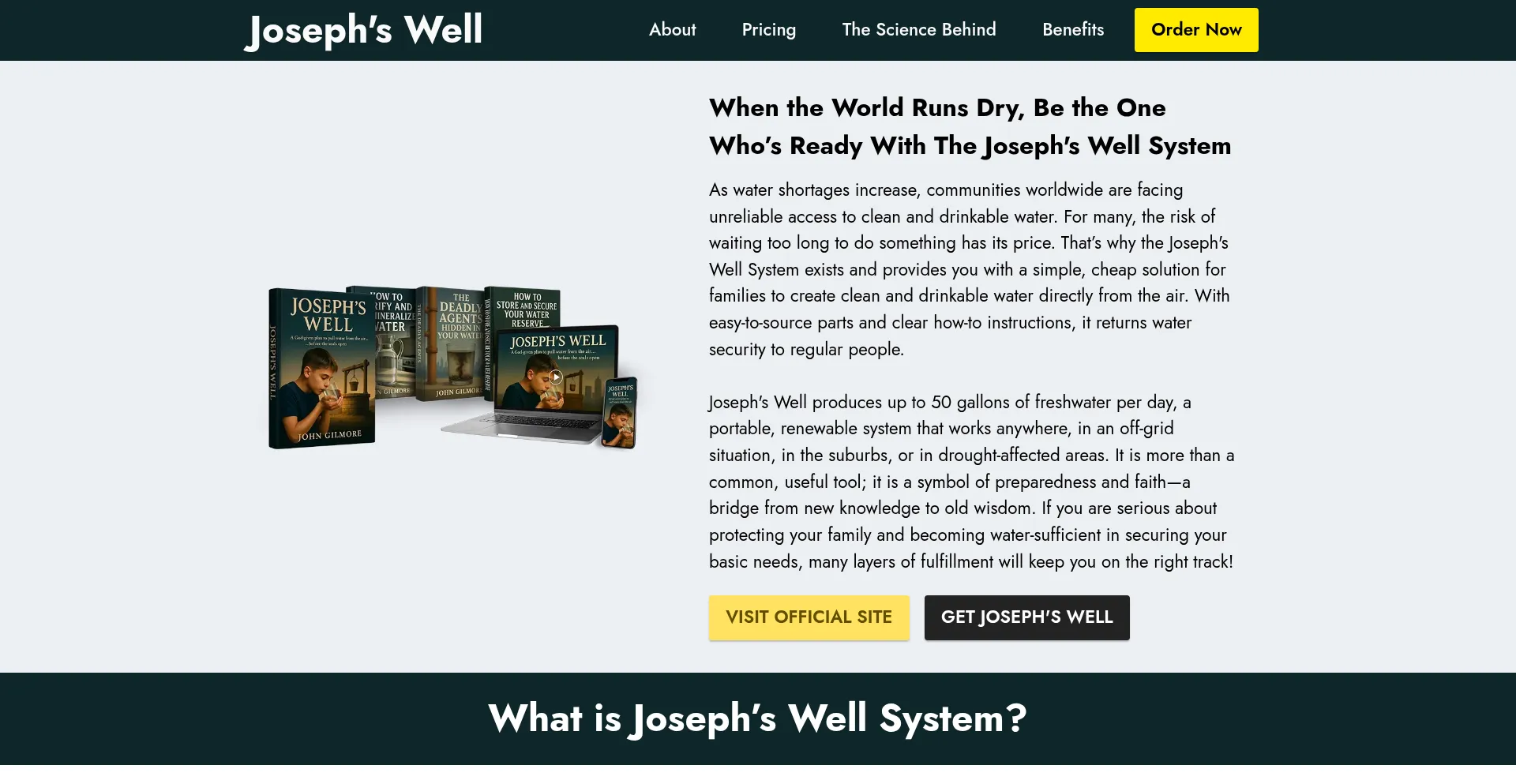 ¿És Seguro y Confiable Josephswell.net?