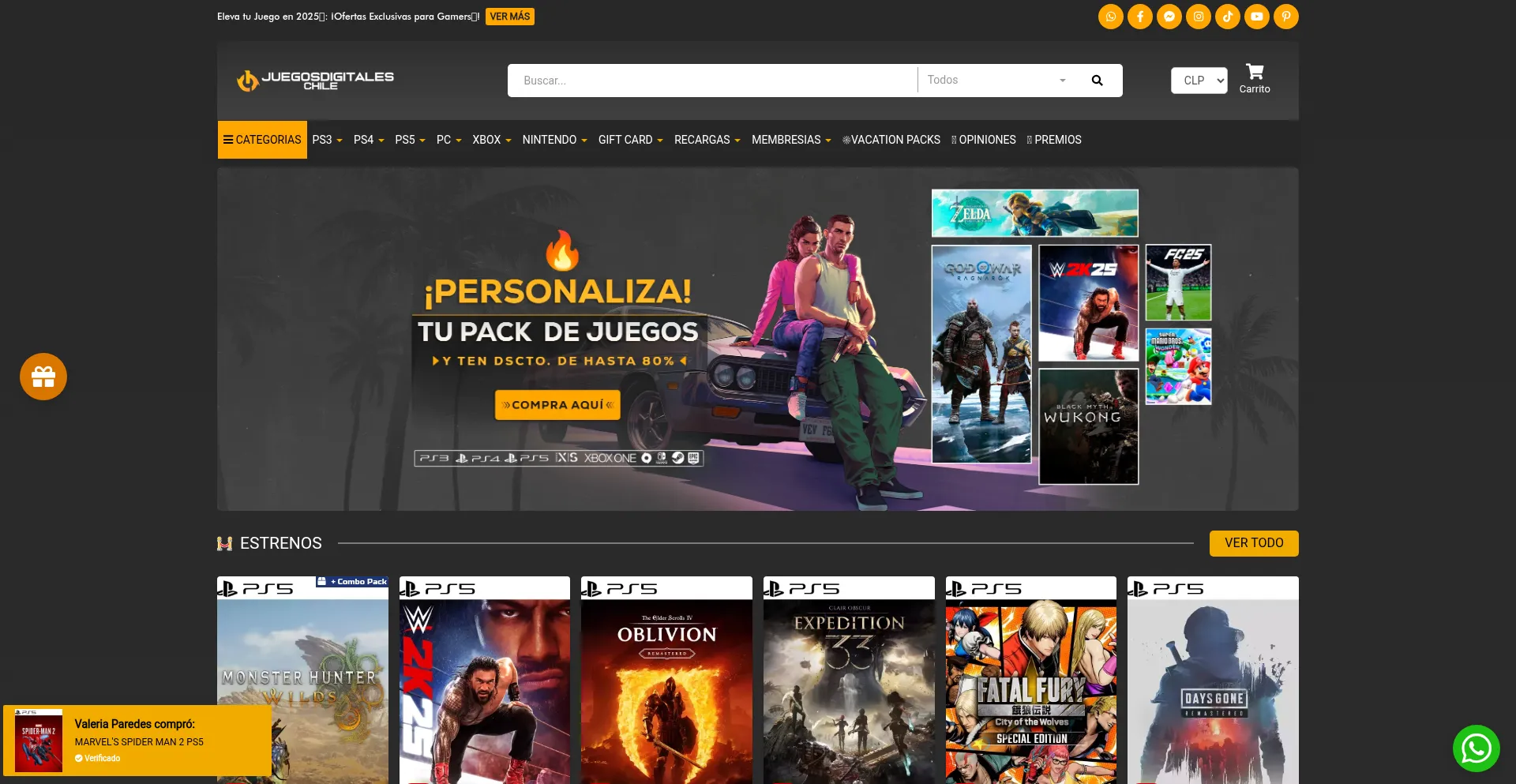 Juegosdigitaleschile.com