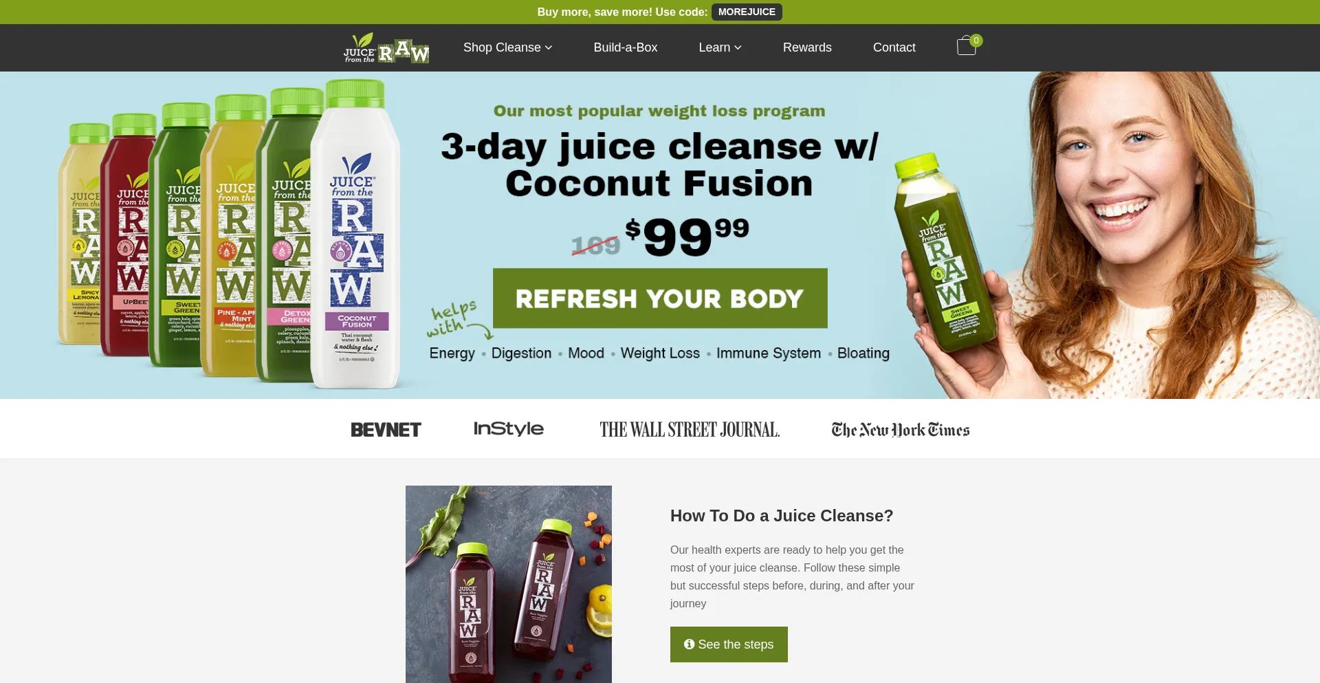 ¿És Seguro y Confiable Juicefromtheraw.com?