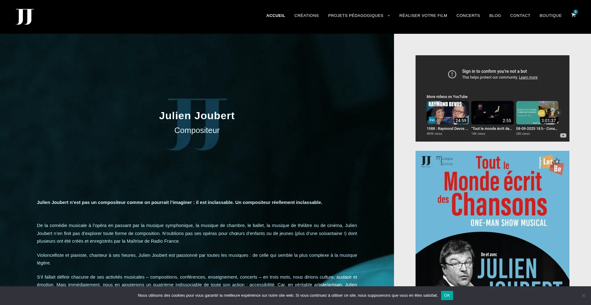 ¿És Seguro y Confiable Julien-joubert.net?