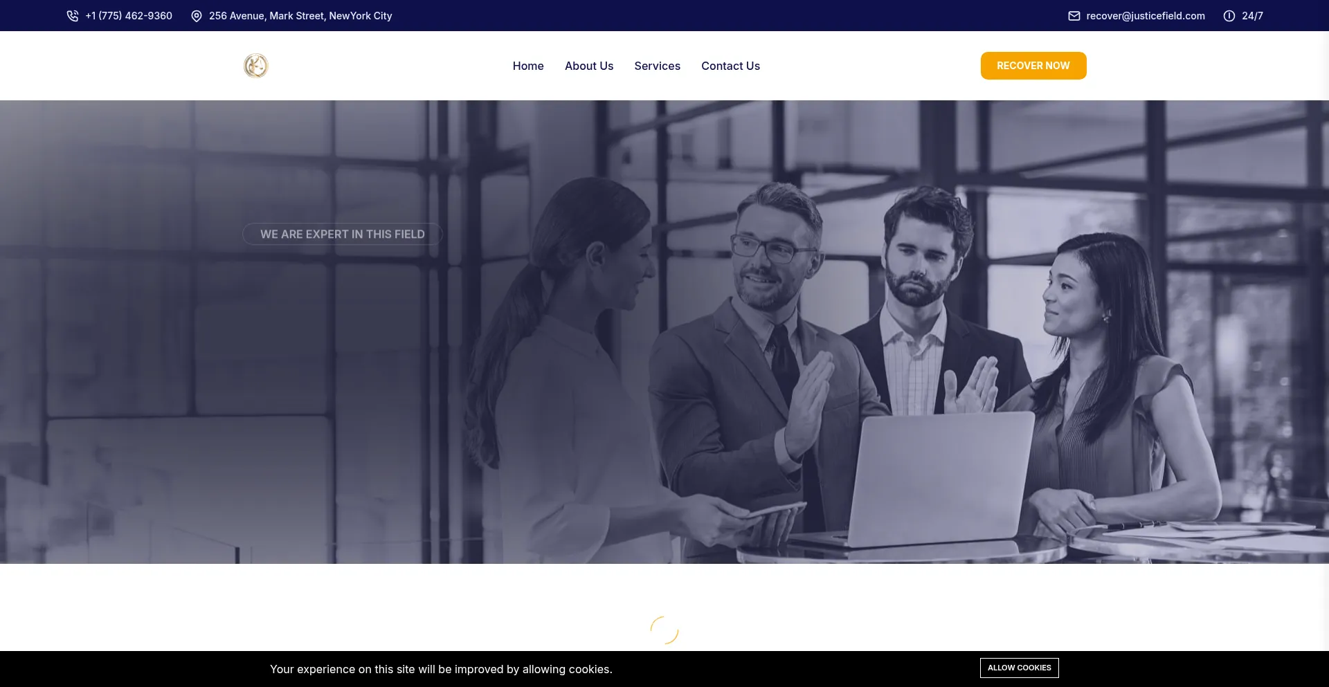 ¿És Seguro y Confiable Justicefield.com?