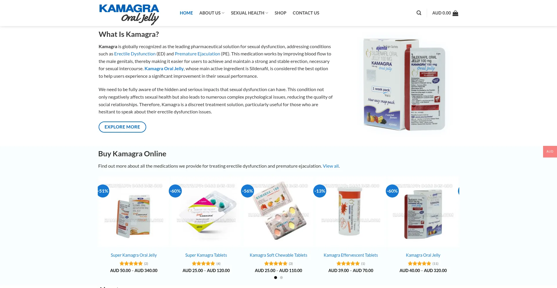 ¿És Seguro y Confiable Kamagra1australia.com?