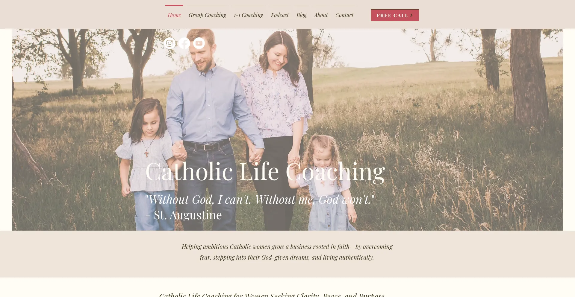 Website screenshot of Karlafitz.com