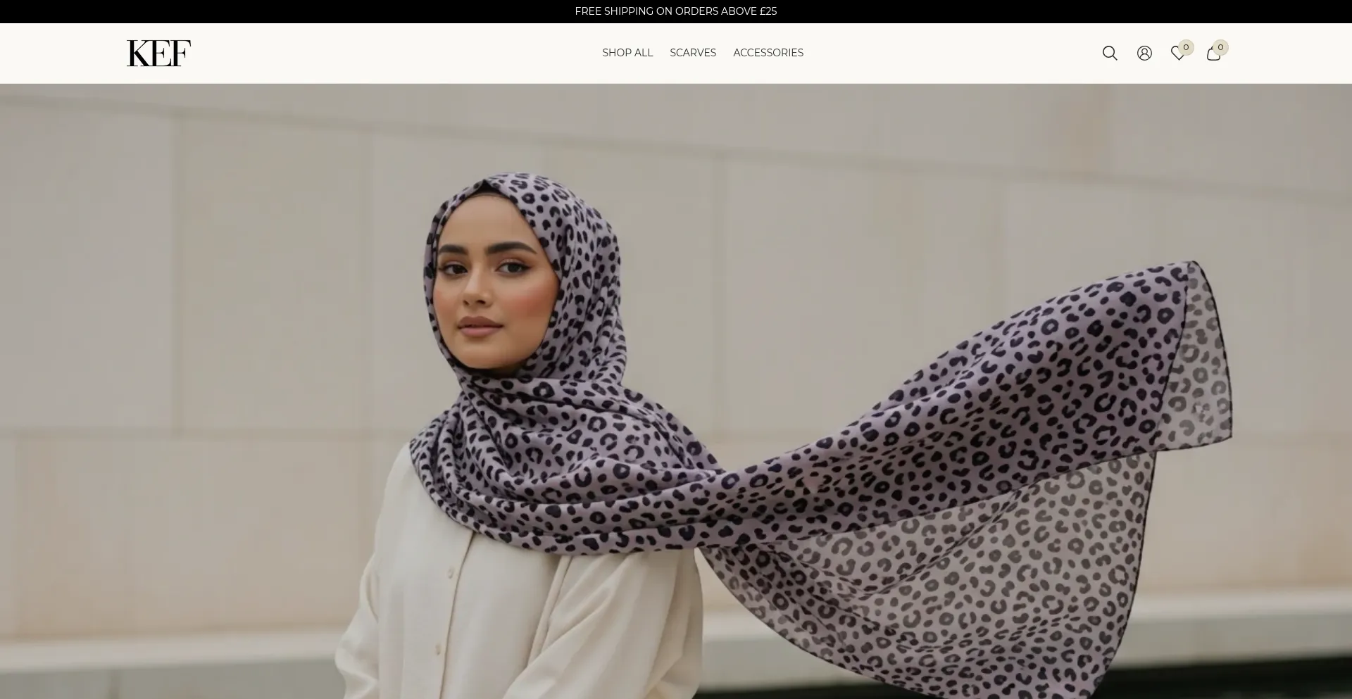 Website screenshot of Kefuk.com