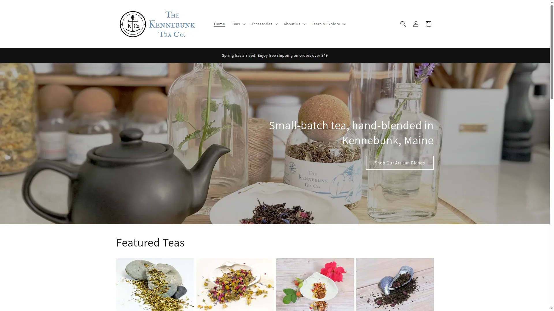 Kennebunktea.com