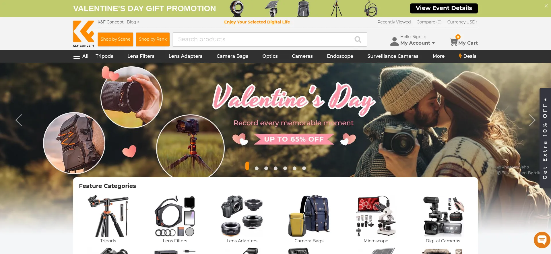 Website screenshot of Kentfaith.com