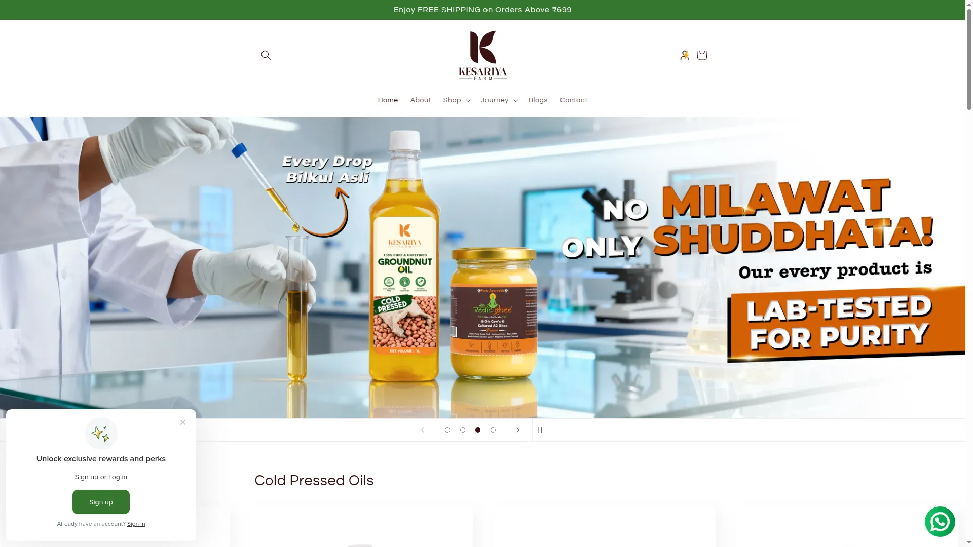 Kesariyafarm.com
