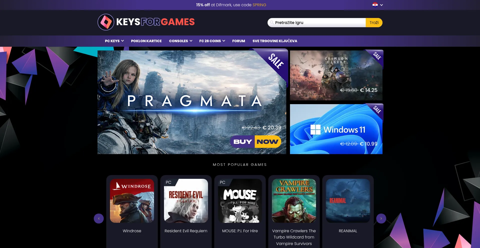 Keysforgames.hr