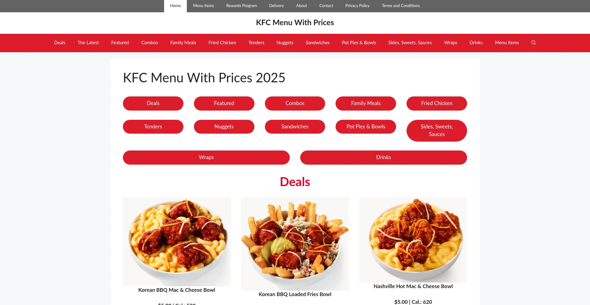 ¿És Seguro y Confiable Kf-menus.com?