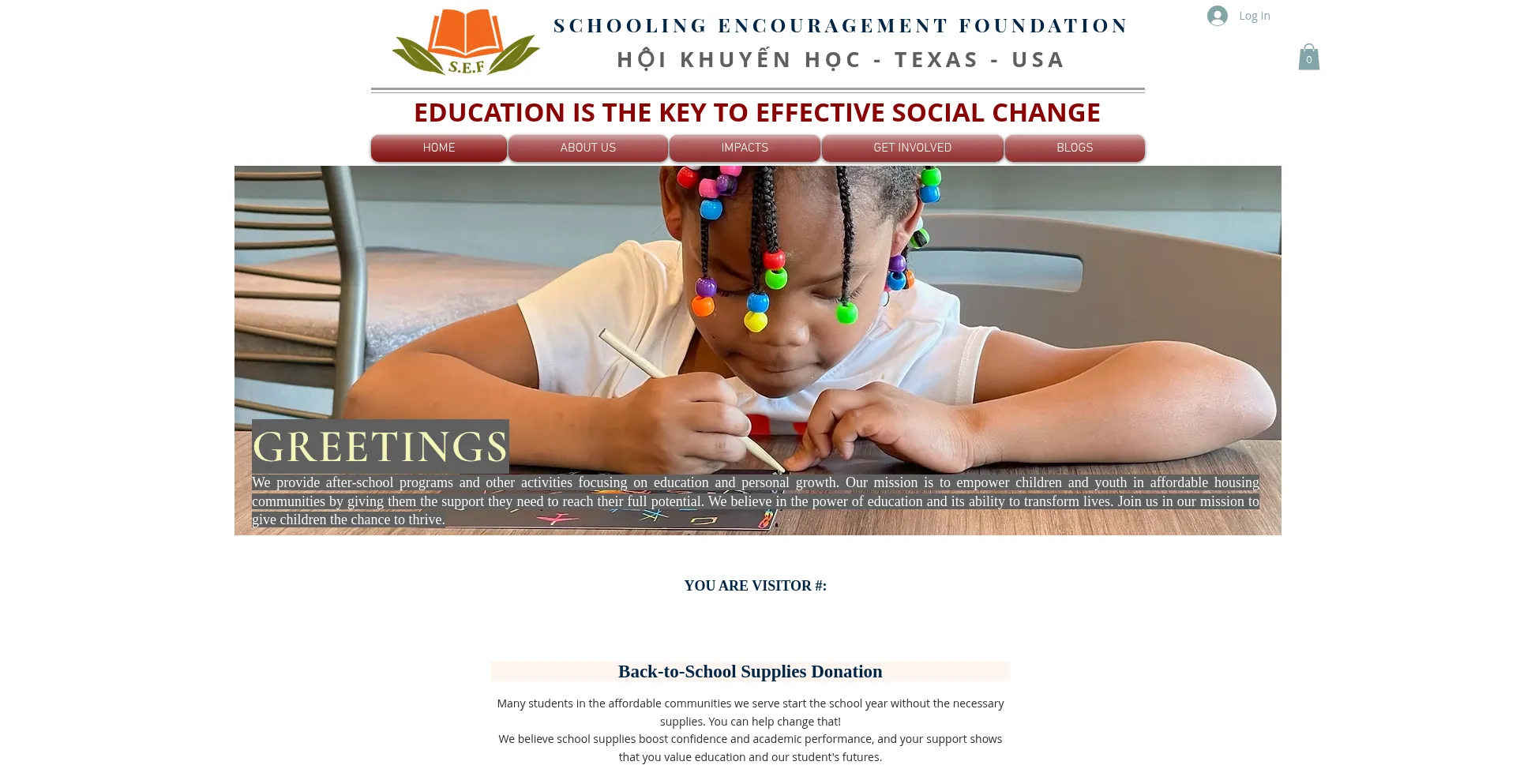 Website screenshot of Khuyenhoc.org