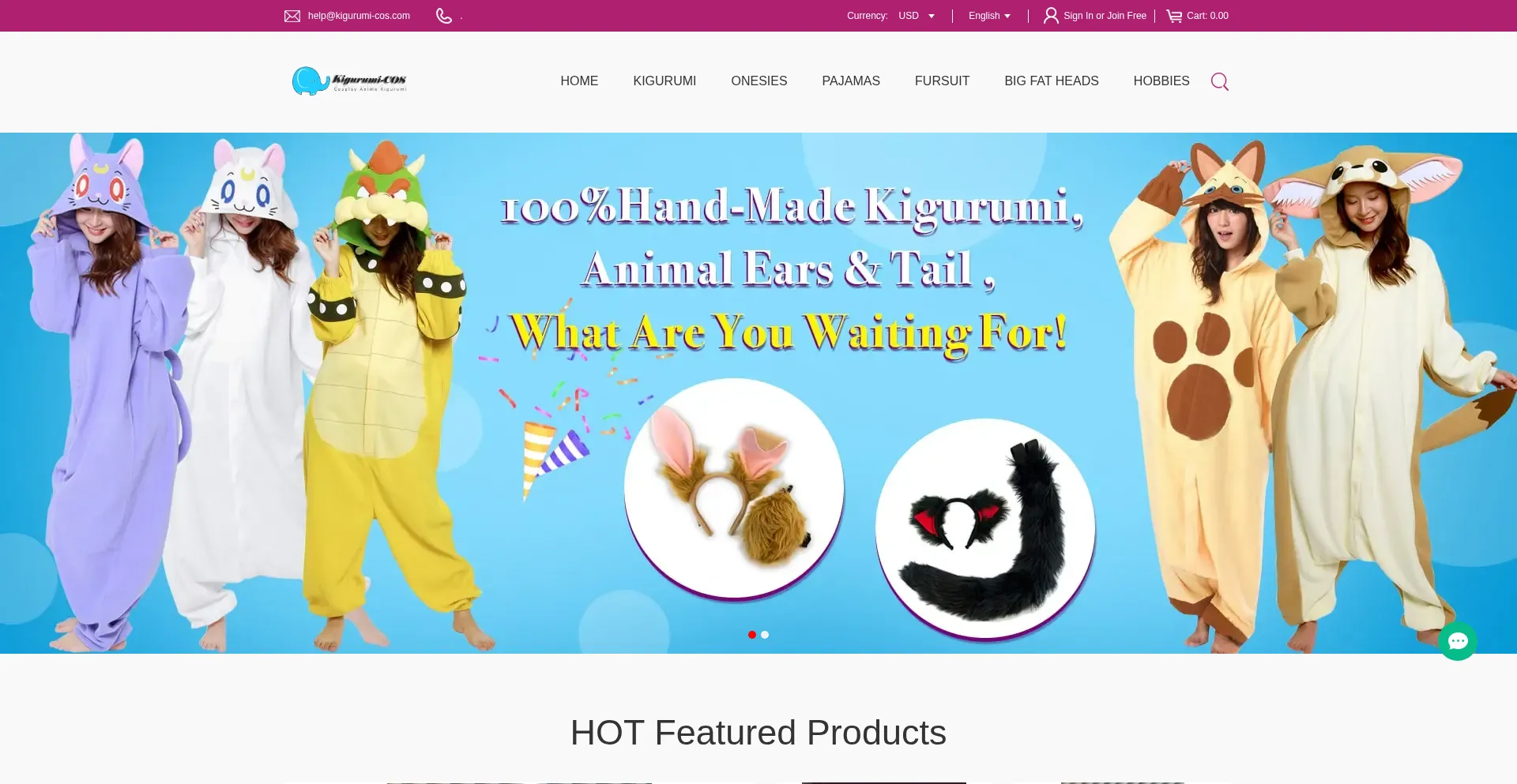 ¿És Seguro y Confiable Kigurumi-cos.com?