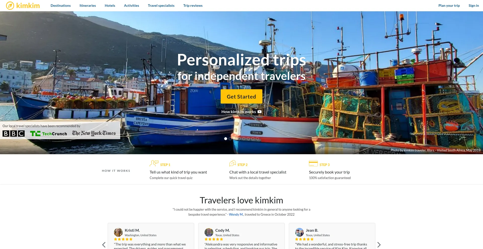 ¿És Seguro y Confiable Kimkim.com?