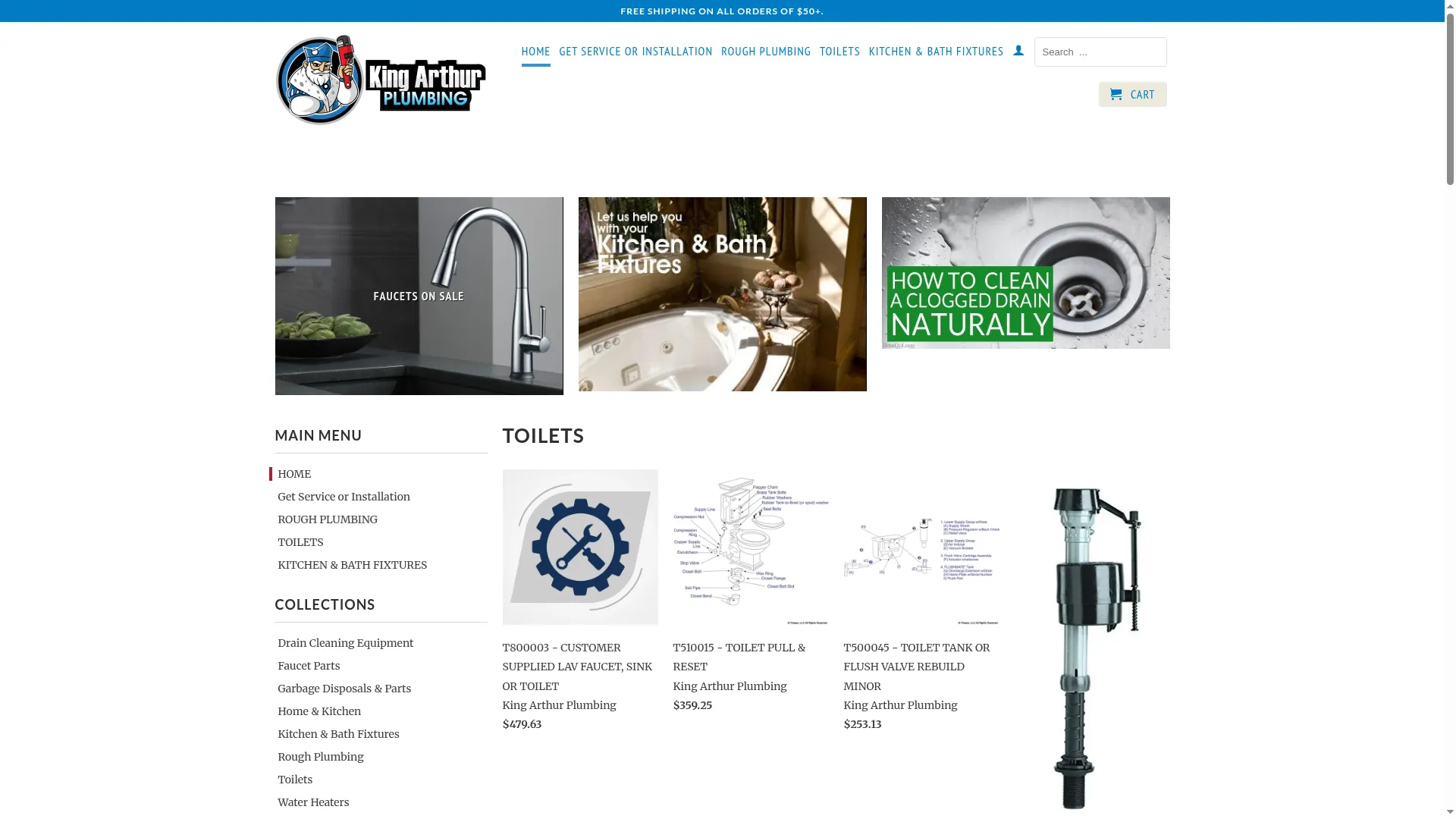 Kingarthurplumbingsupply.com