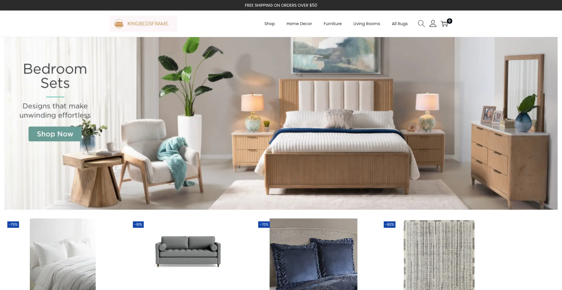 Kingbedsframe.com
