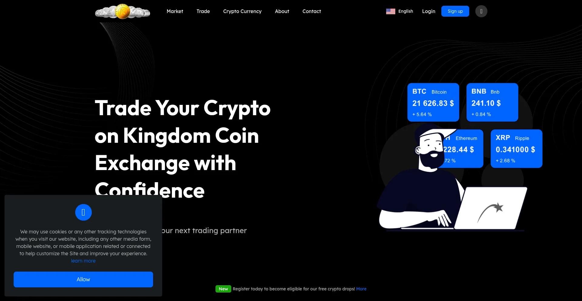 ¿És Seguro y Confiable Kingdomcoinexchange.com?