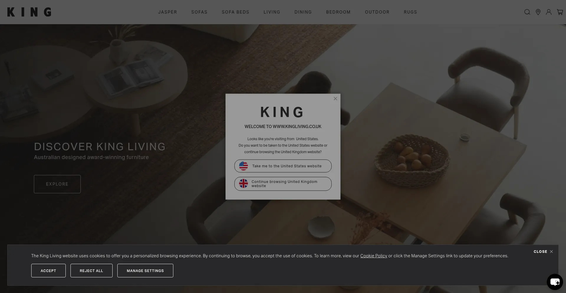 ¿És Seguro y Confiable Kingliving.co.uk?