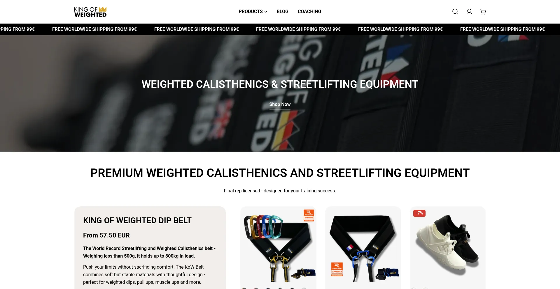 ¿És Seguro y Confiable Kingofweighted.shop?