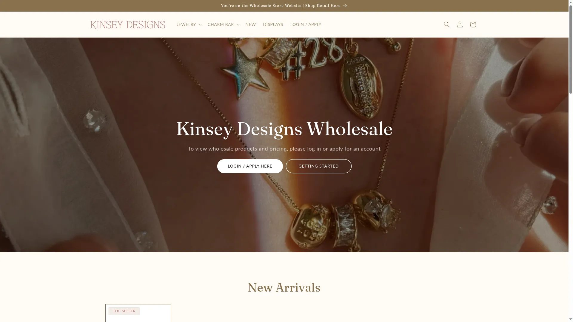Kinseydesignswholesale.com