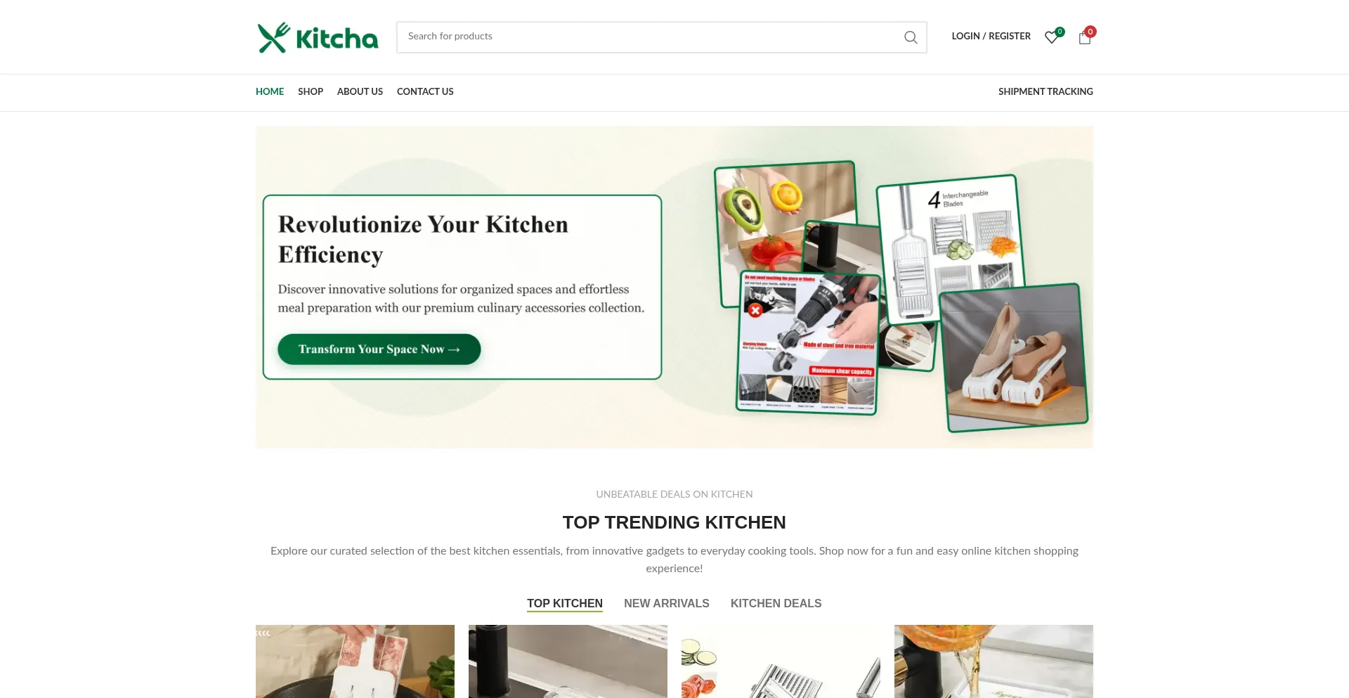 Kitcha.co Screenshot