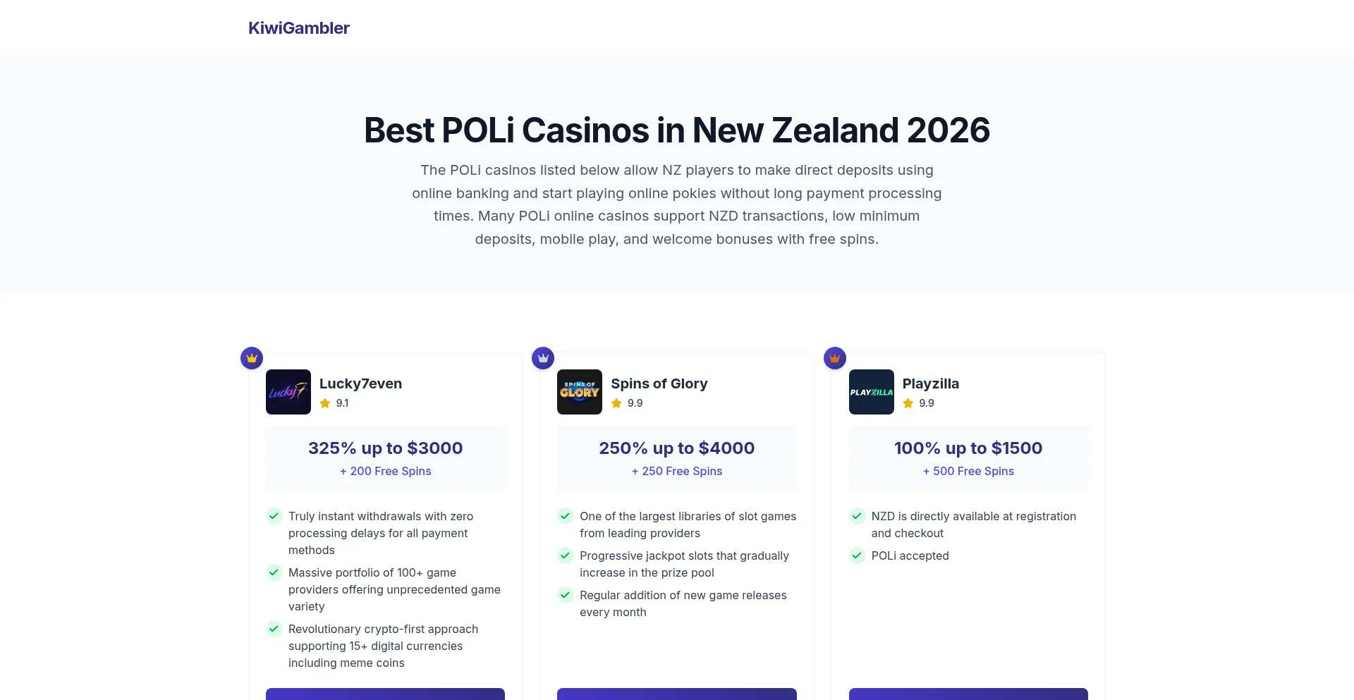 Kiwigambler.org