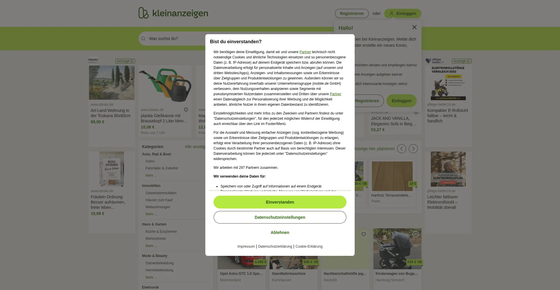 ¿És Seguro y Confiable Kleinanzeigen.de?