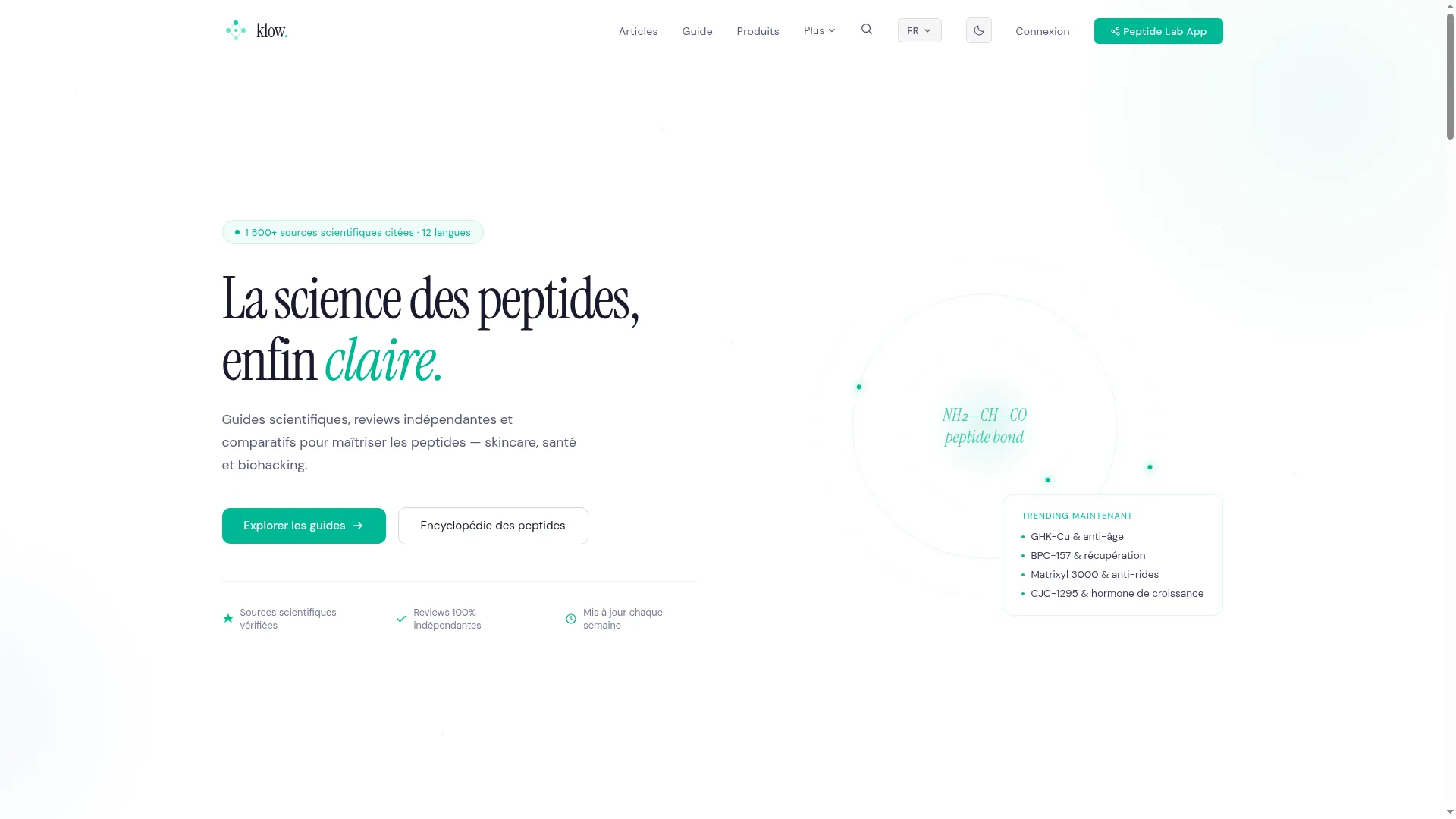 Klow-peptide.com
