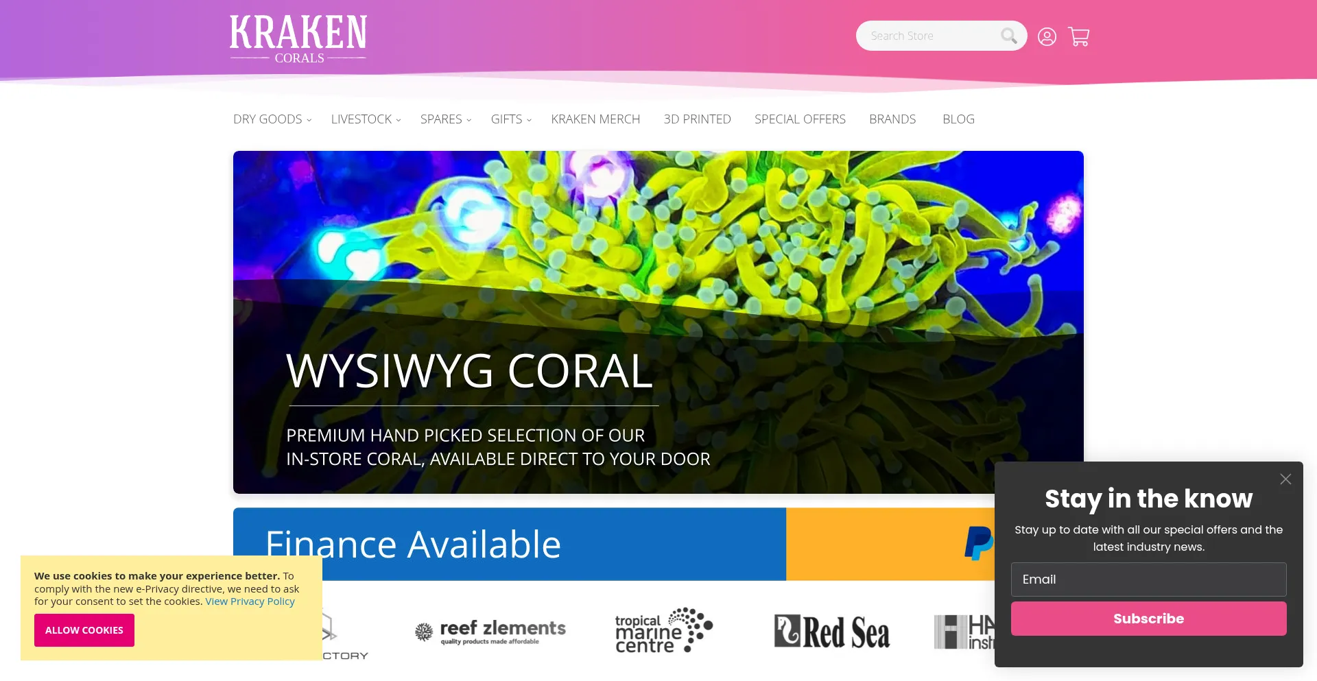 Krakencorals.co.uk