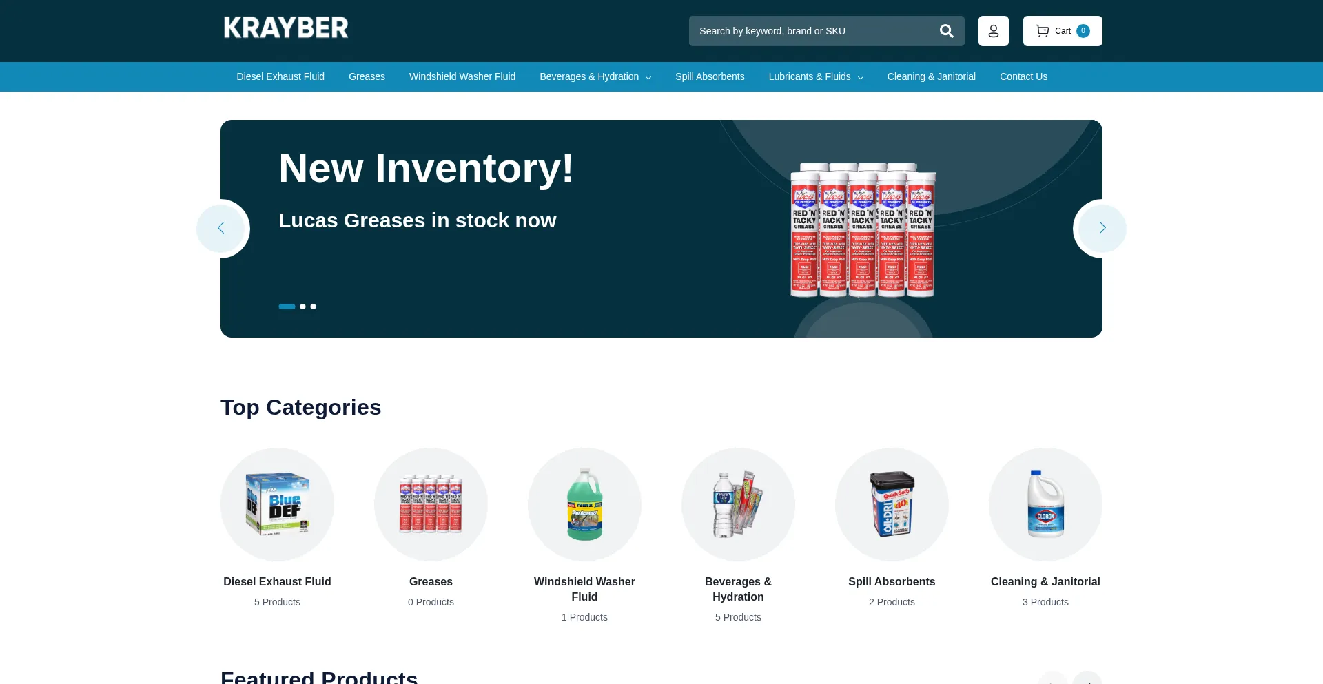Krayber.com Screenshot