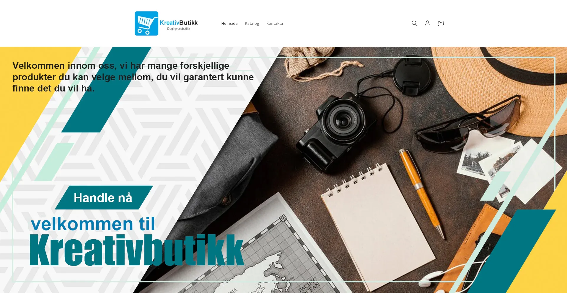 Kreativbutikk.com Screenshot