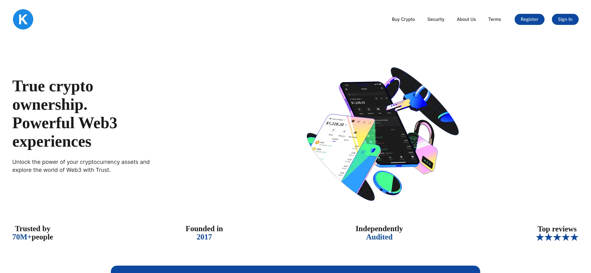 Website screenshot of Kretoc.online