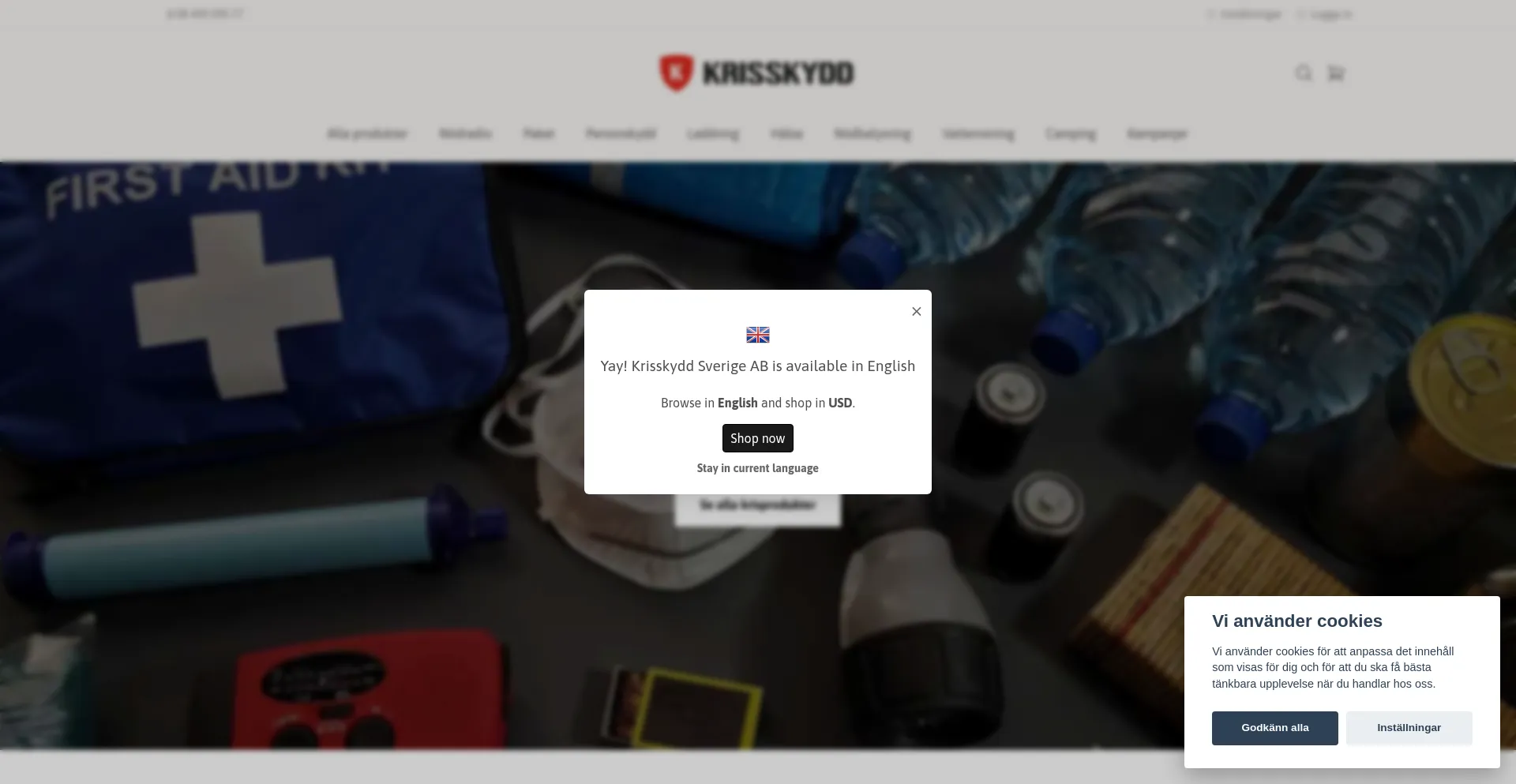 ¿És Seguro y Confiable Krisskydd.se?