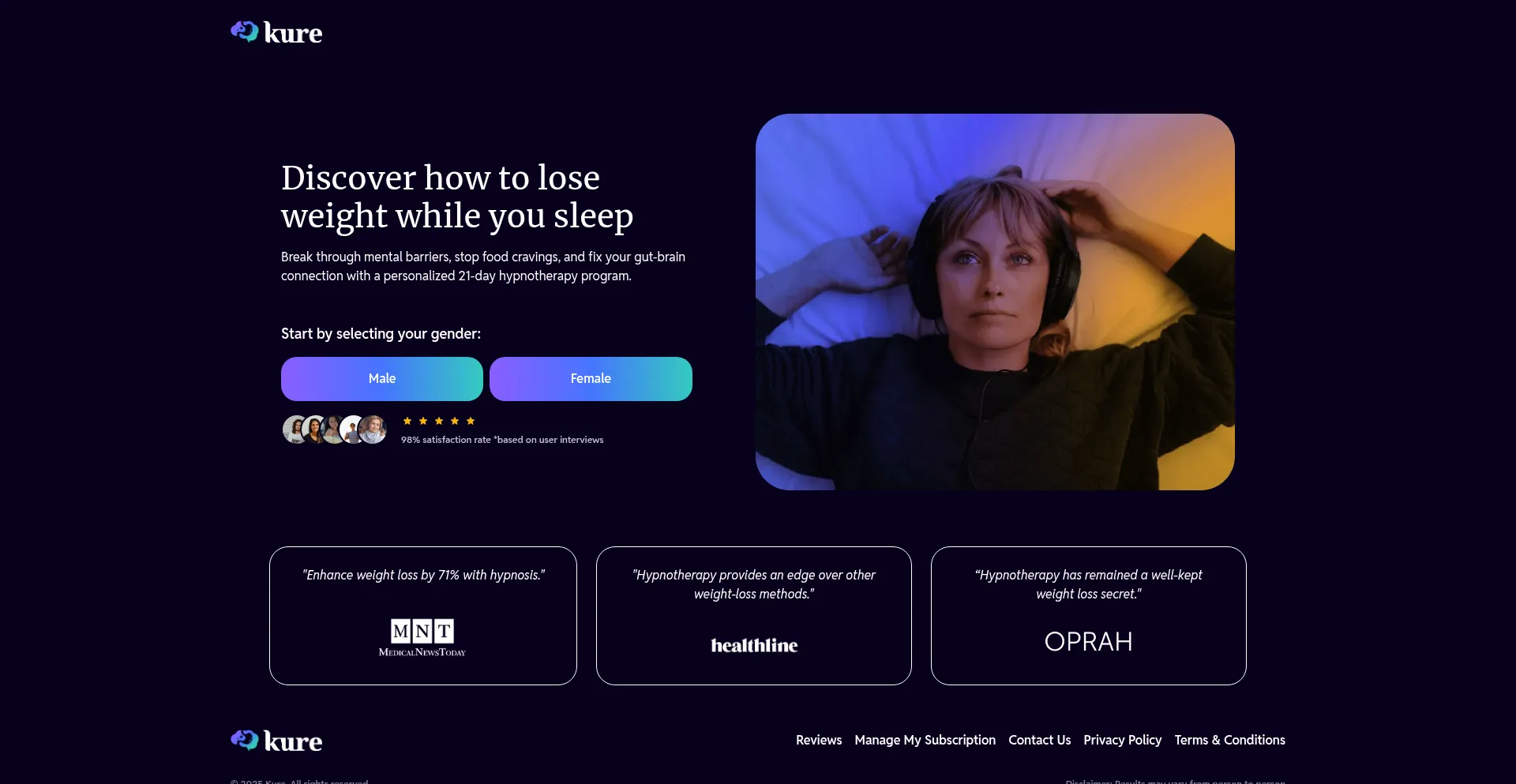 Kureapp.health Screenshot