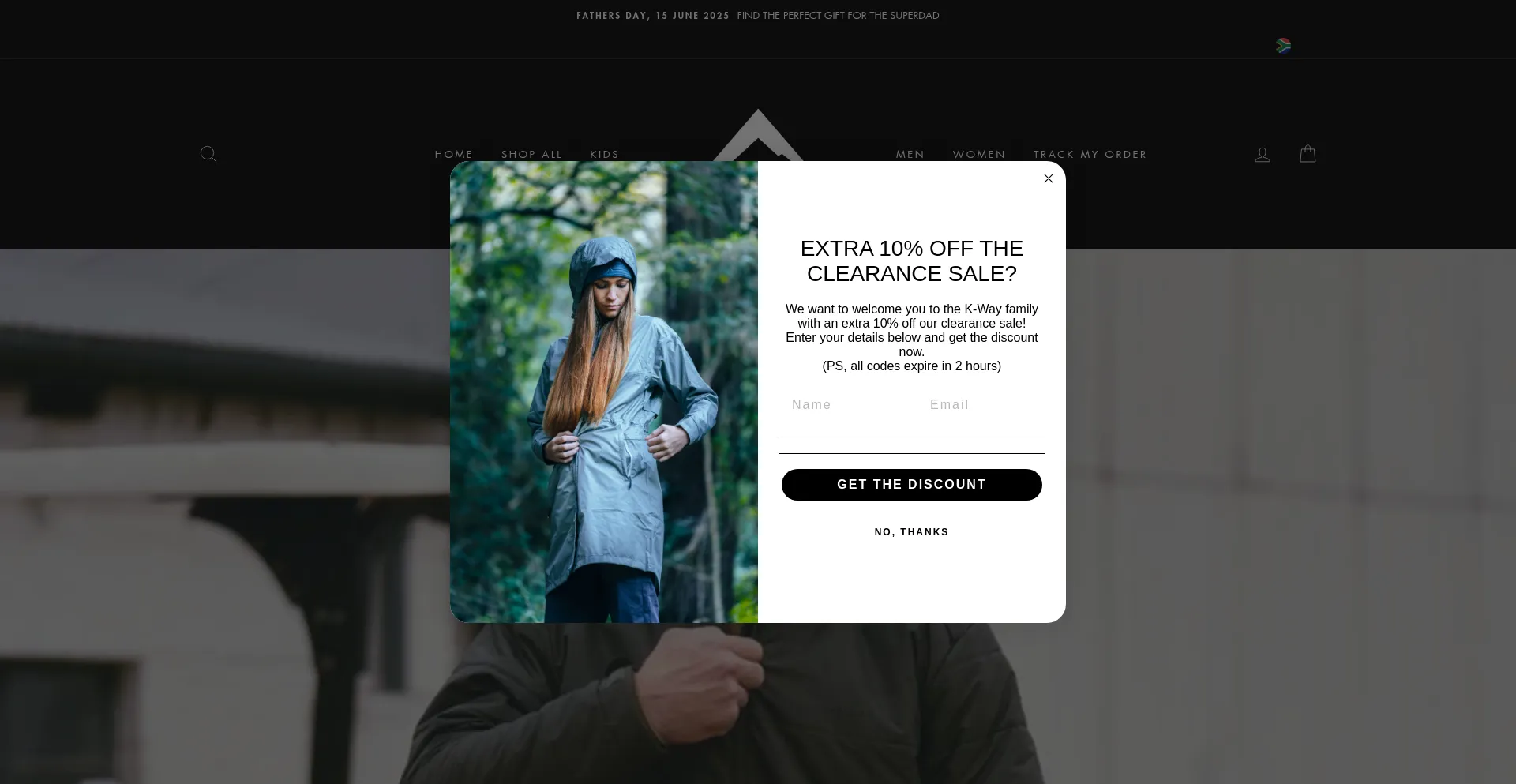 Website screenshot of Kwaysa.co.za