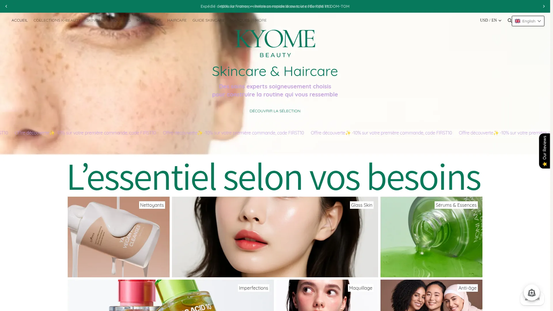 Kyomebeauty.com