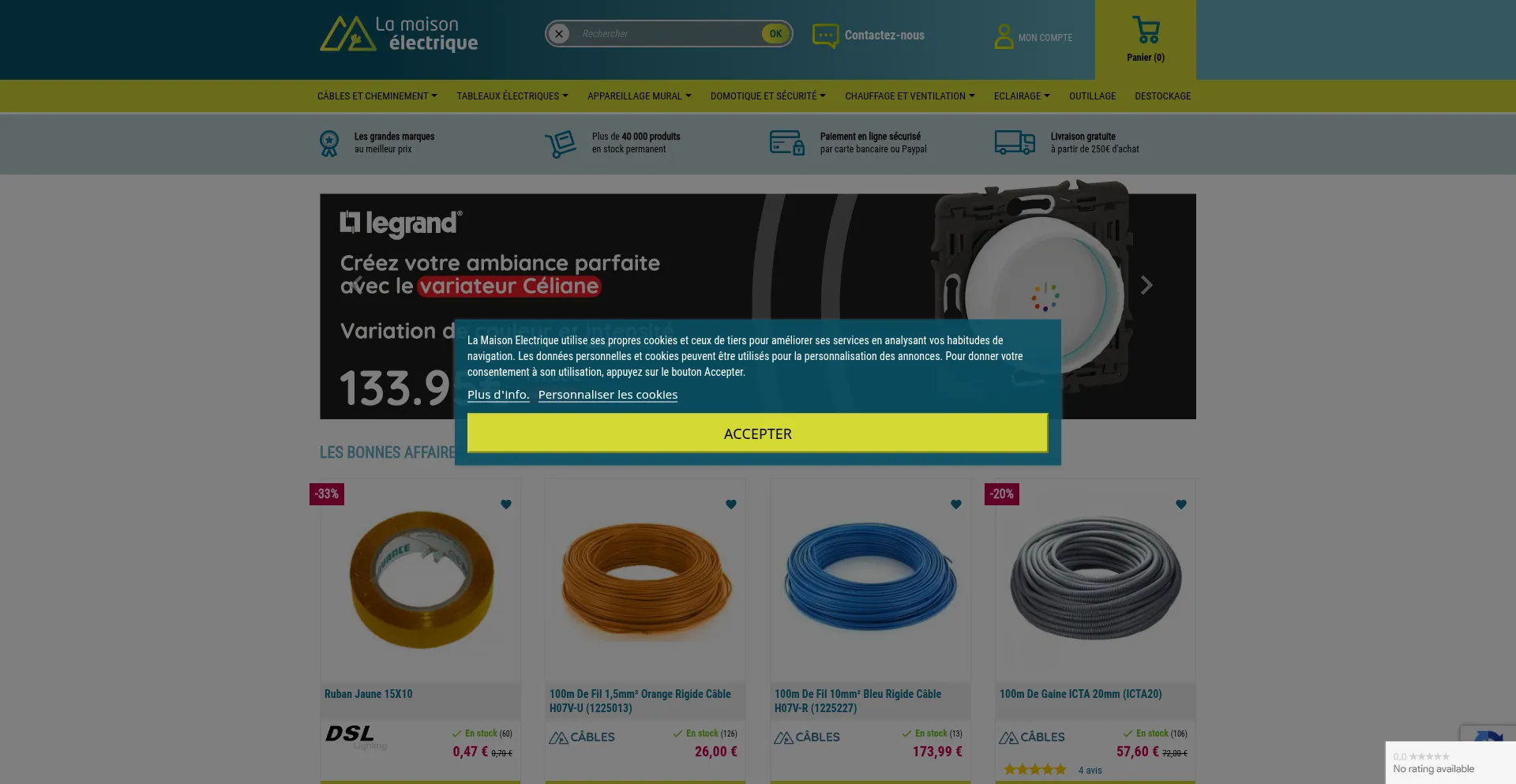 ¿És Seguro y Confiable La-maison-electrique.com?