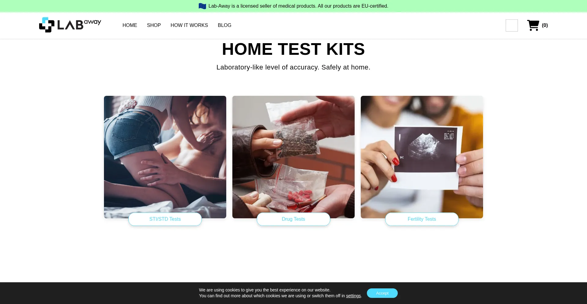 ¿És Seguro y Confiable Lab-away.com?