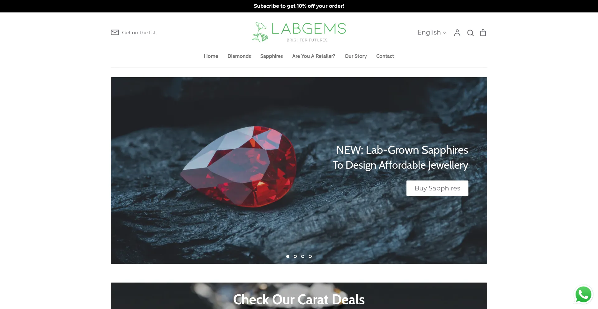 Labgems.com Screenshot