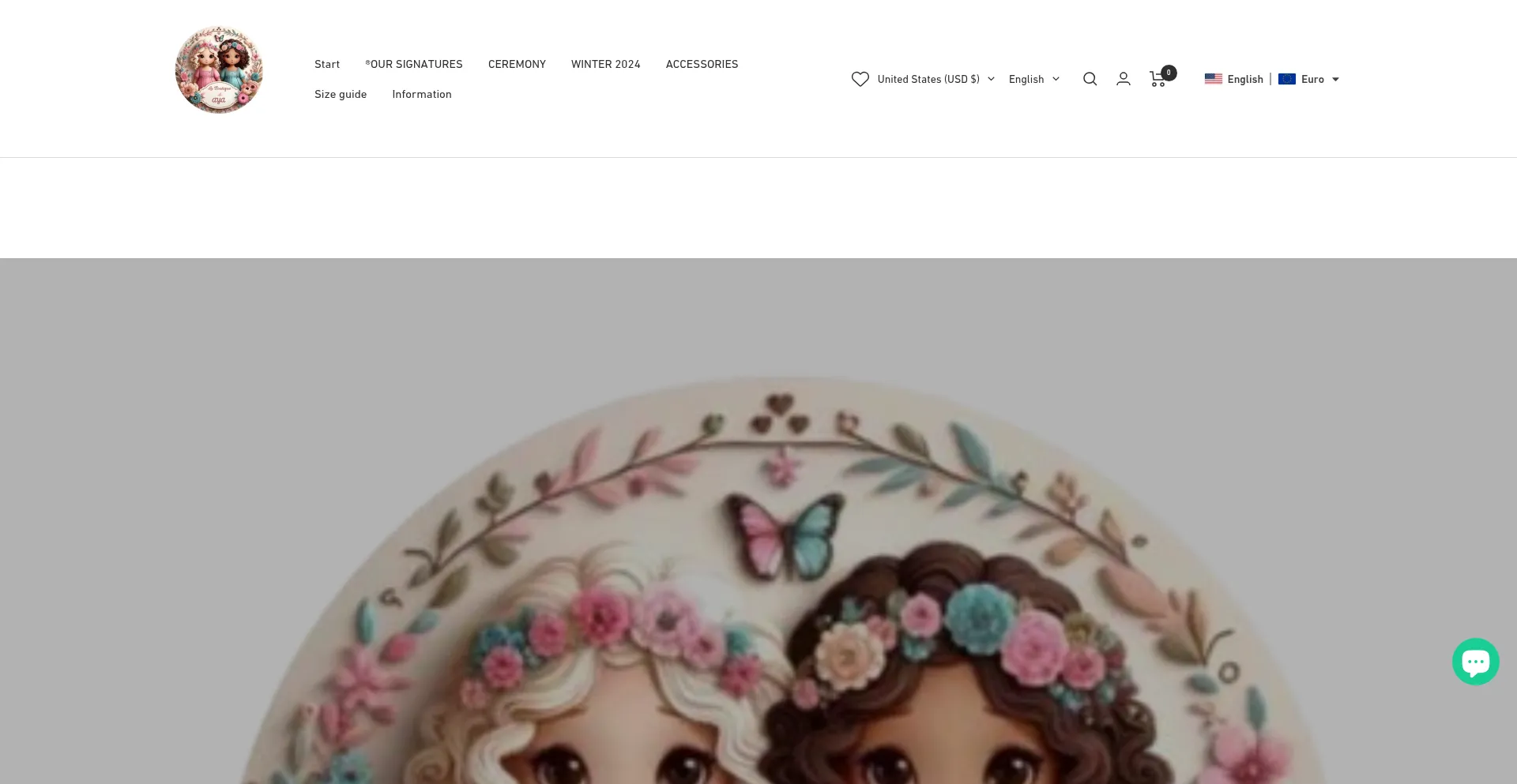 Website screenshot of Laboutiquedeaya.com