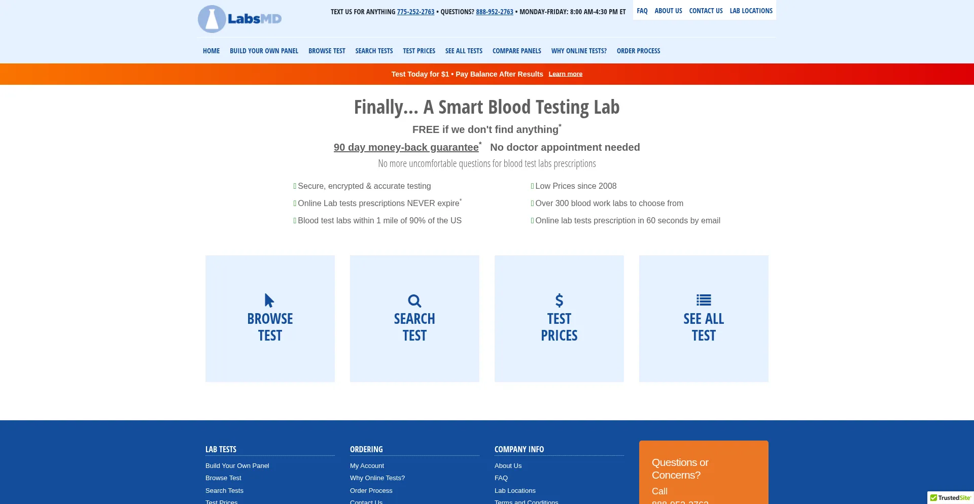 ¿És Seguro y Confiable Labsmd.com?