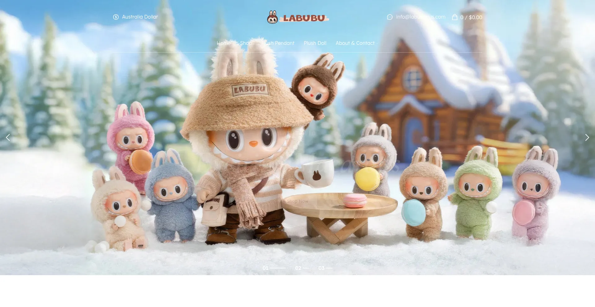 Labubuaus.com Screenshot