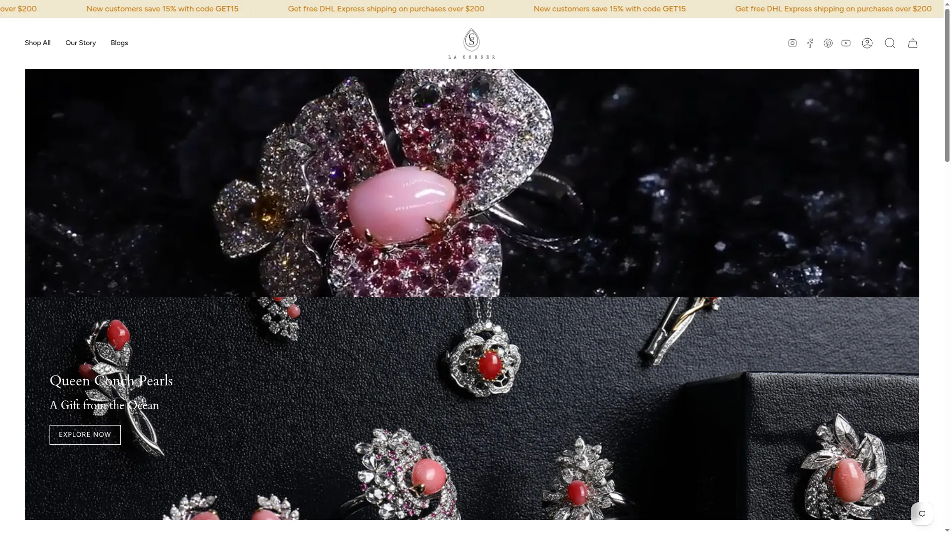 Lacorserjewelry.com
