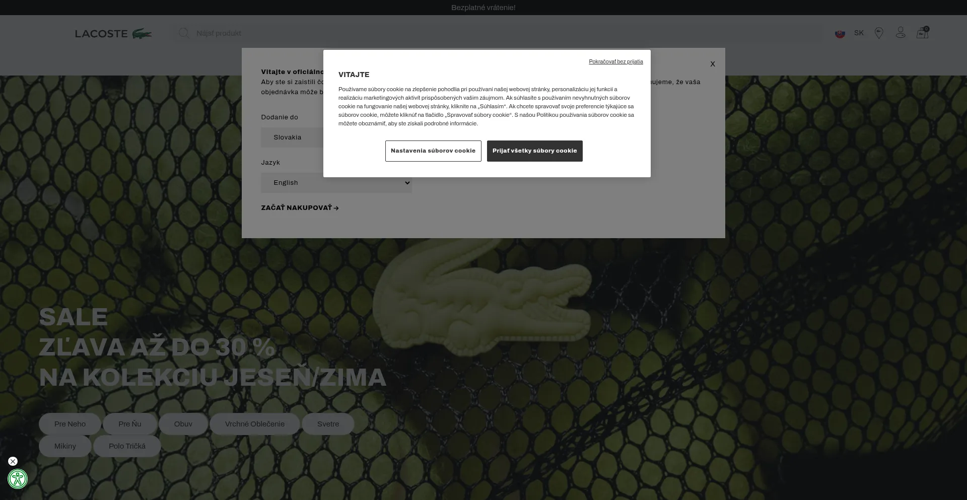 Lacoste.sk