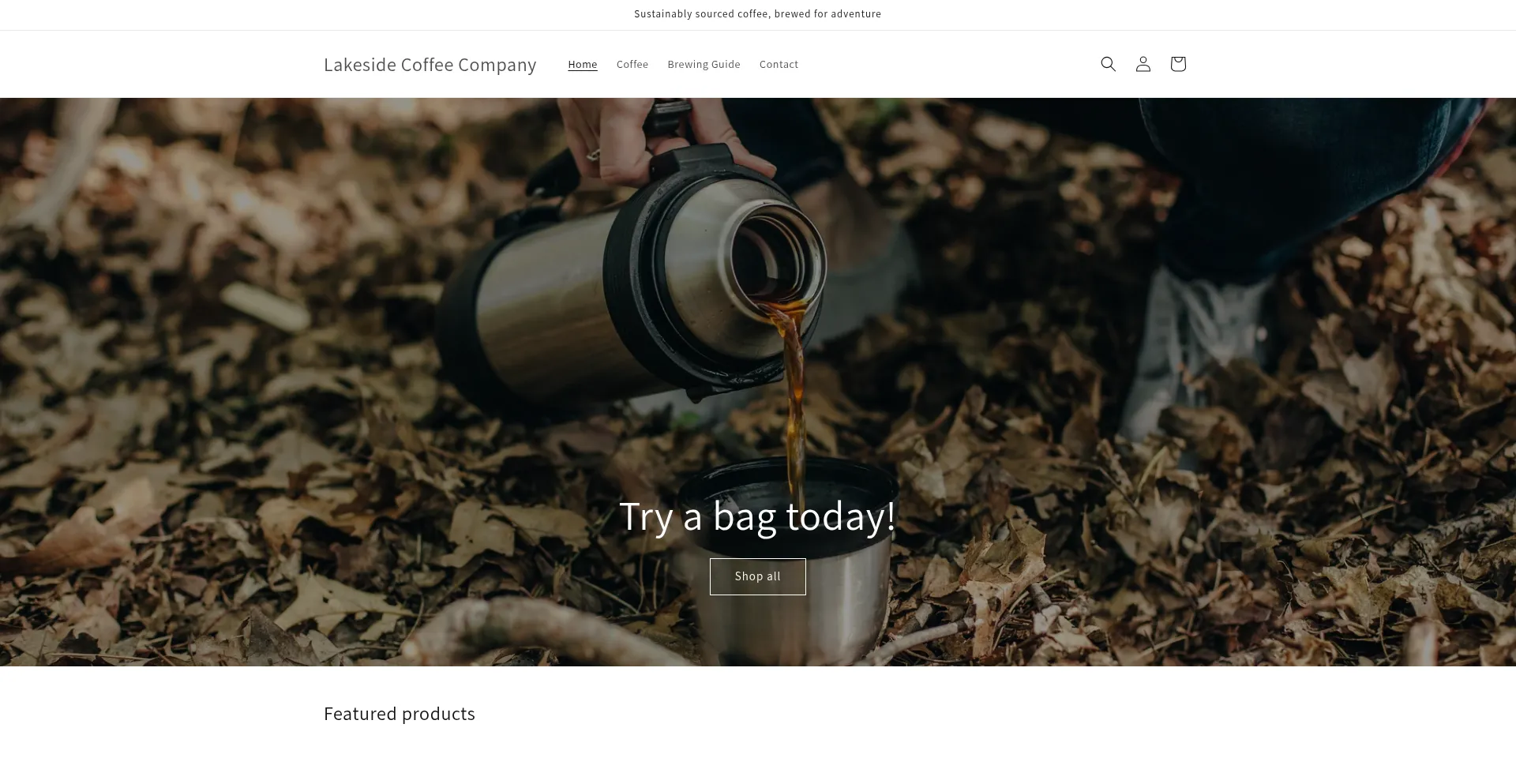 ¿És Seguro y Confiable Lakesidecoffeecompany.com?