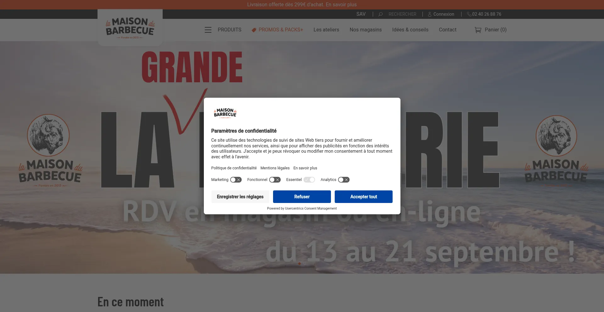 ¿És Seguro y Confiable Lamaisondubarbecue.fr?