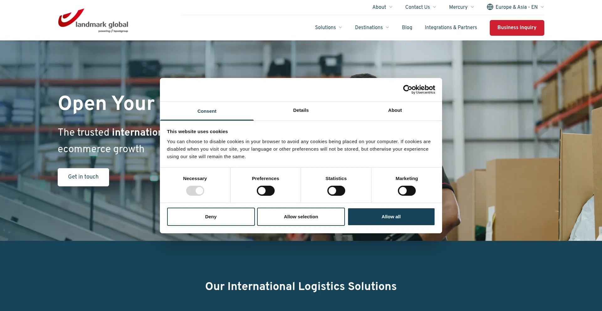 ¿És Seguro y Confiable Landmarkglobal.com?