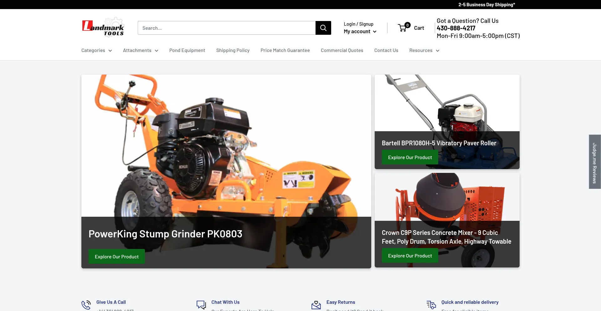 ¿És Seguro y Confiable Landmarktools.com?